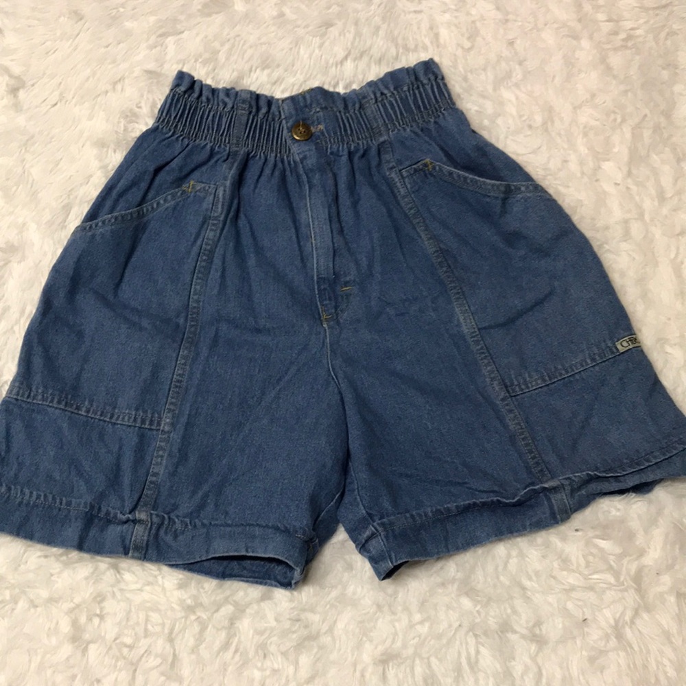 Vintage Cherokee denim high waisted denim shorts - Picture 2 of 7